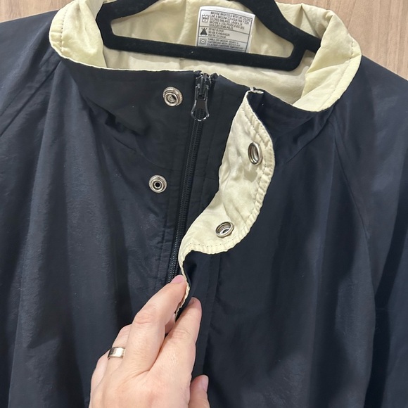 Vintage Dickies Windbreaker Jacket 2XL Men’s Black Full Zip Pockets Nylon Lined - Picture 4 of 8